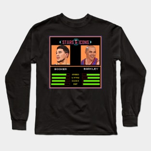 Sir Charles & Book - NBA Jam “Stars & Icons” Edition Long Sleeve T-Shirt